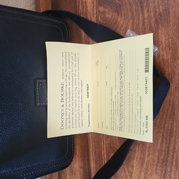 Dooney & Bourke Mallory Crossbody Black NWT HOST PICK - Picture 10 of 10